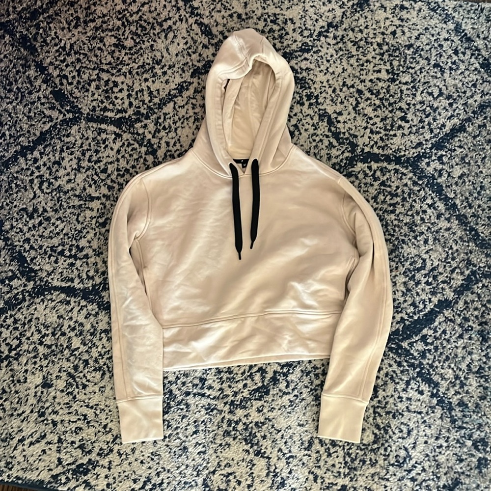 Cream cropped Public Rec Sweatshirt
